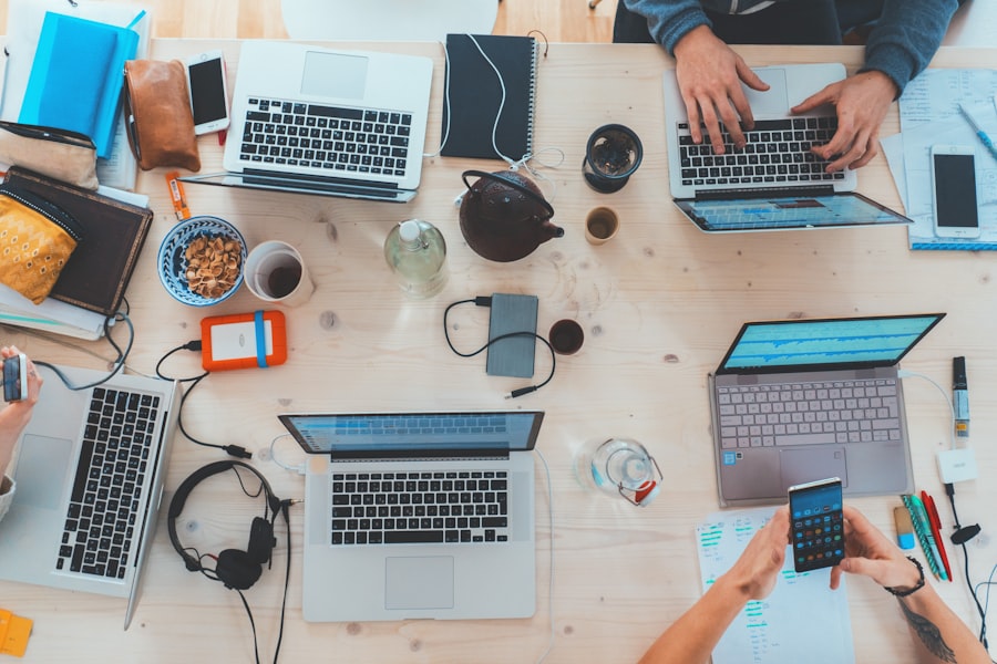 Teamwork im Büro
